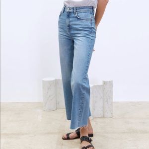 Zara Wide Legged Culottes Jeans